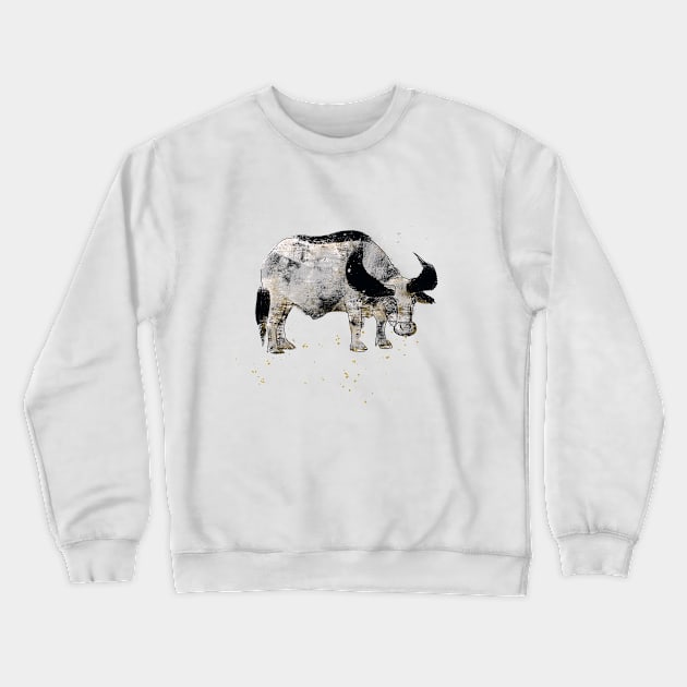 Year of the Ox Crewneck Sweatshirt by MarynArts